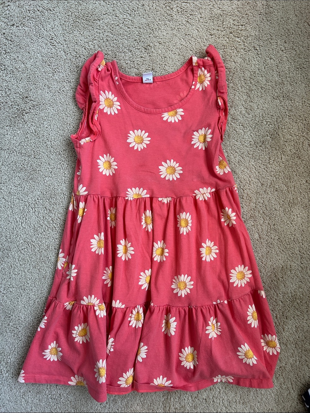 Old Navy, Girls' Pink Daisy Tiered Sundress, GUC, M (8)